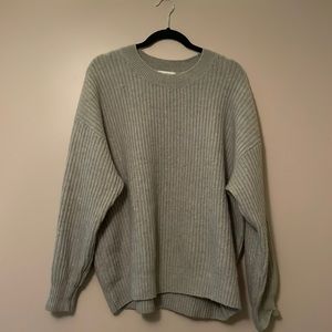 H&M Light Sage Green Sweater